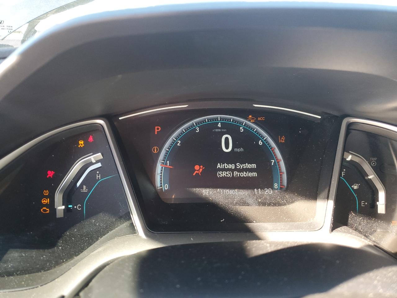 2019 Honda Civic VIN JHMFC1F31KX001921 Copart auction photo, front end damage thumbnail 9