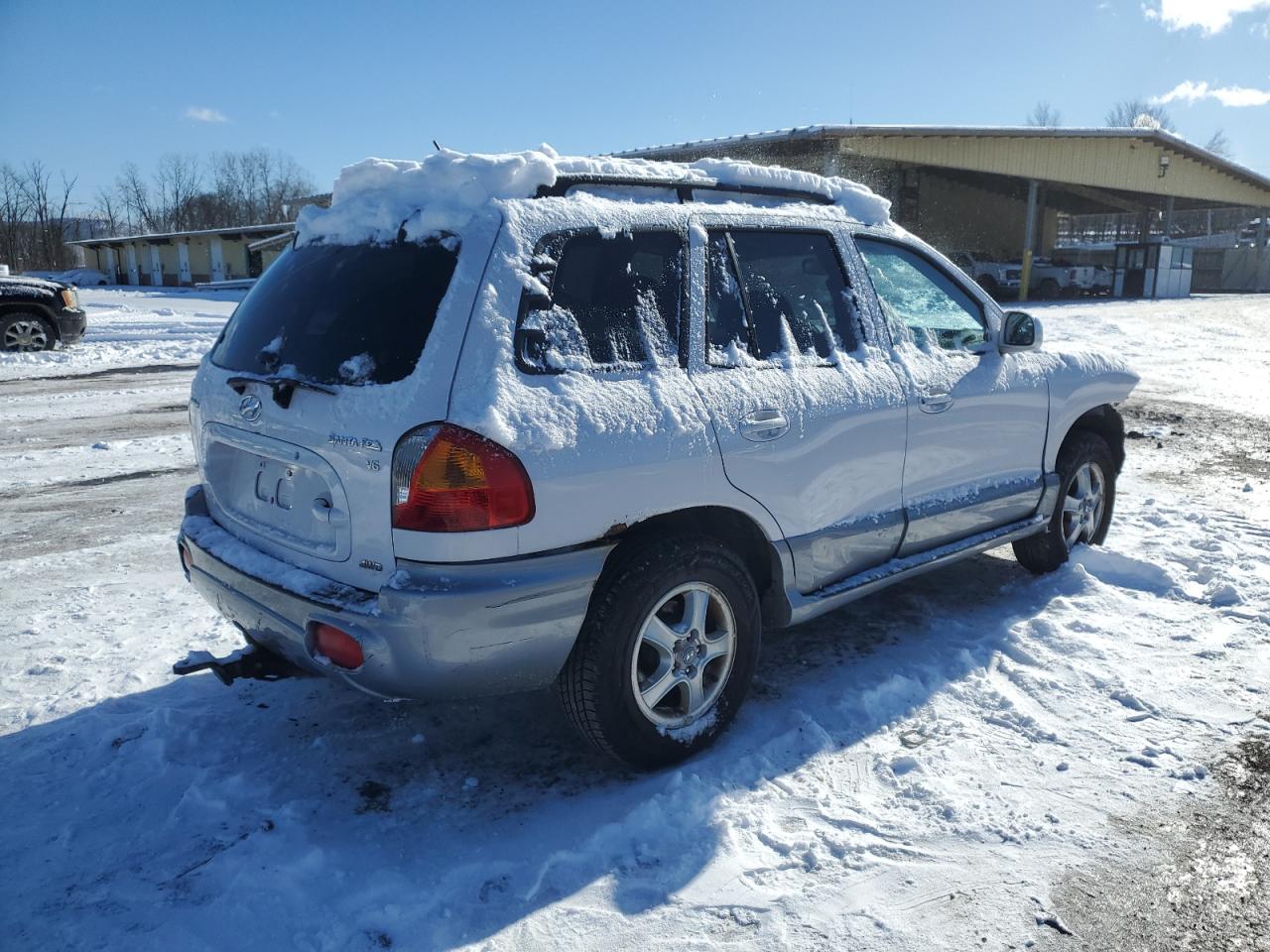 2004 Hyundai Santa Fe VIN KM8SC73DX4U798878 Copart auction photo, front end / minor dent/scratches damage thumbnail 3