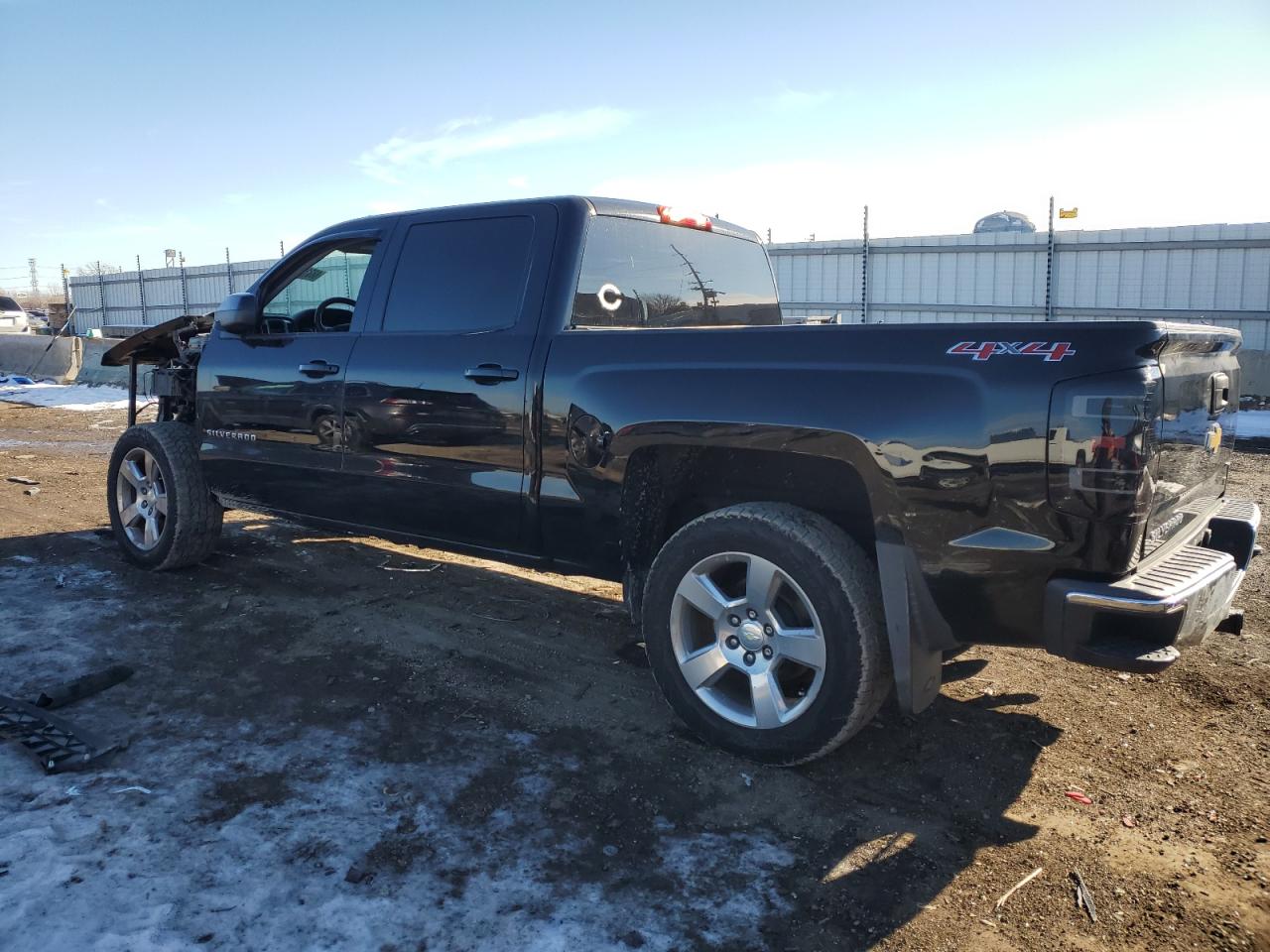 2014 Chevrolet Silverado VIN 3GCUKRECXEG392684 Copart auction photo, front end damage thumbnail 2