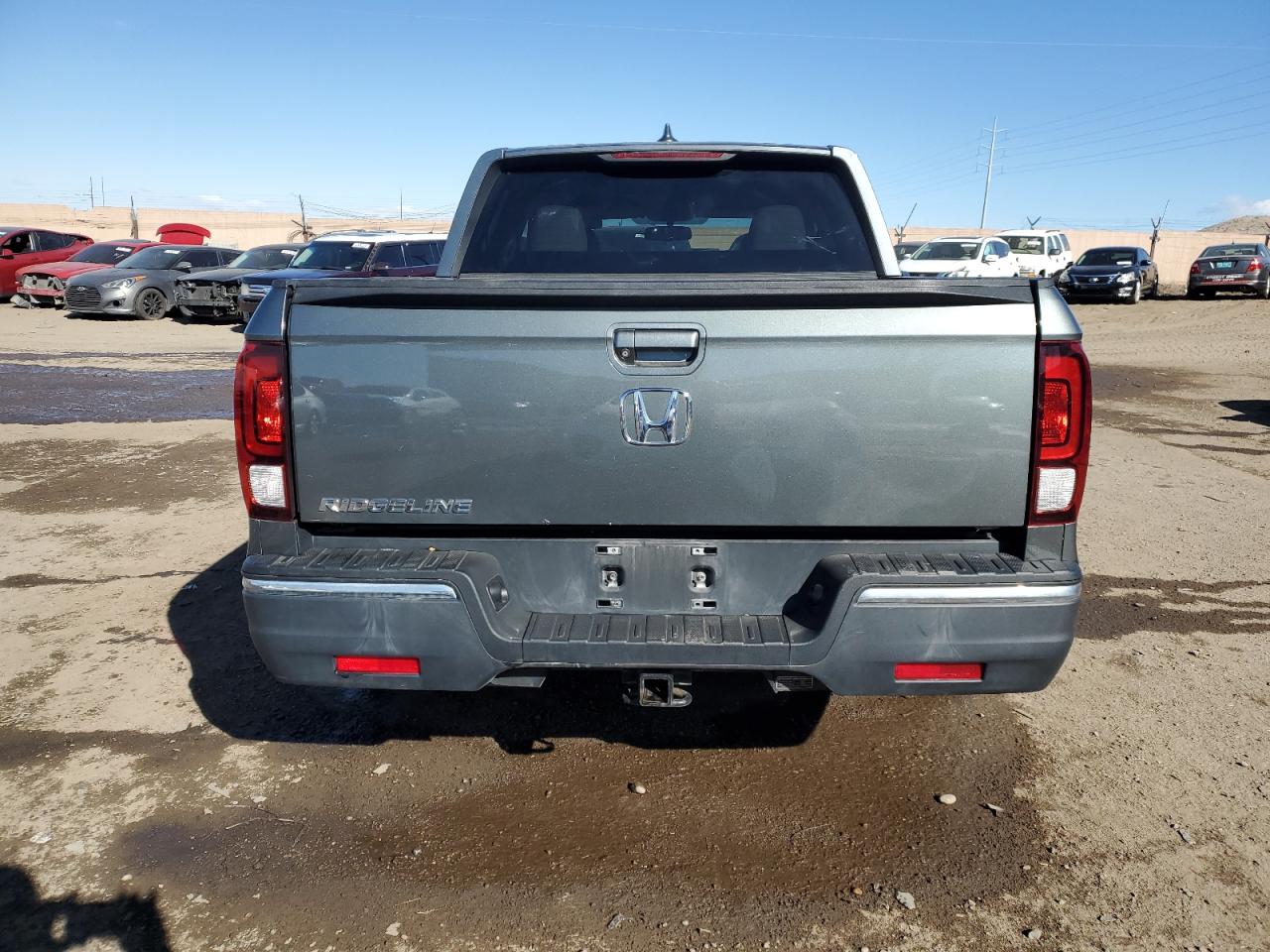 2017 Honda Ridgeline VIN 5FPYK2F61HB008598 Copart auction photo, front end damage thumbnail 6
