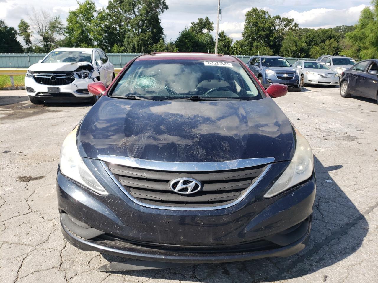 2012 Hyundai Sonata VIN 5NPEC4AC8CH410615 Copart auction photo, all over damage thumbnail 5