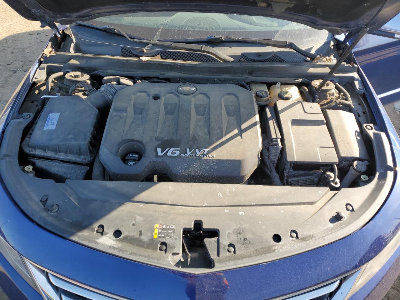 2014 Chevrolet Impala VIN 1G1155S30EU121405 Copart auction photo, side / rear end damage thumbnail 11