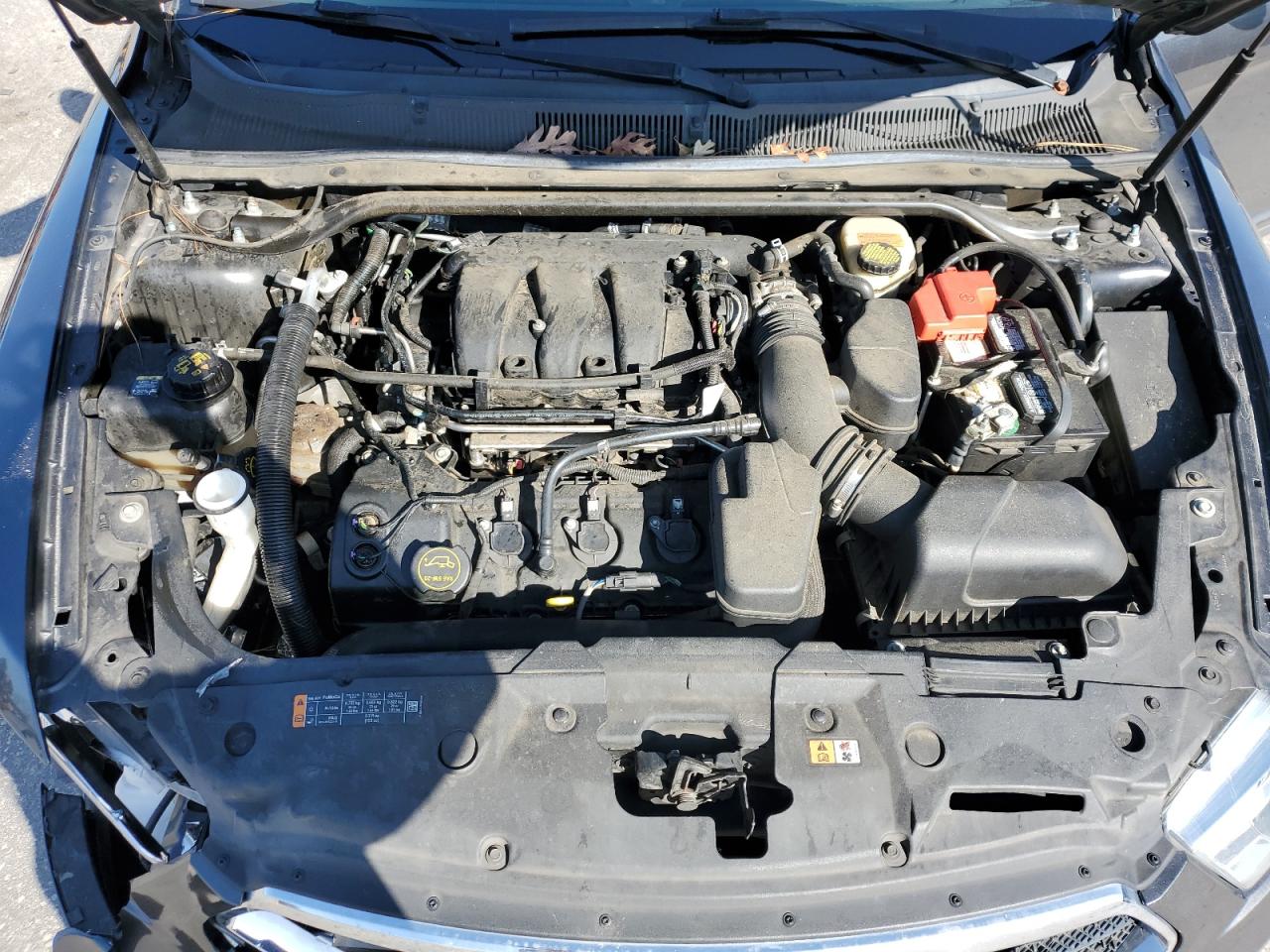 2017 Ford Taurus VIN 1FAHP2D88HG137786 Copart auction photo, front end / side damage thumbnail 13