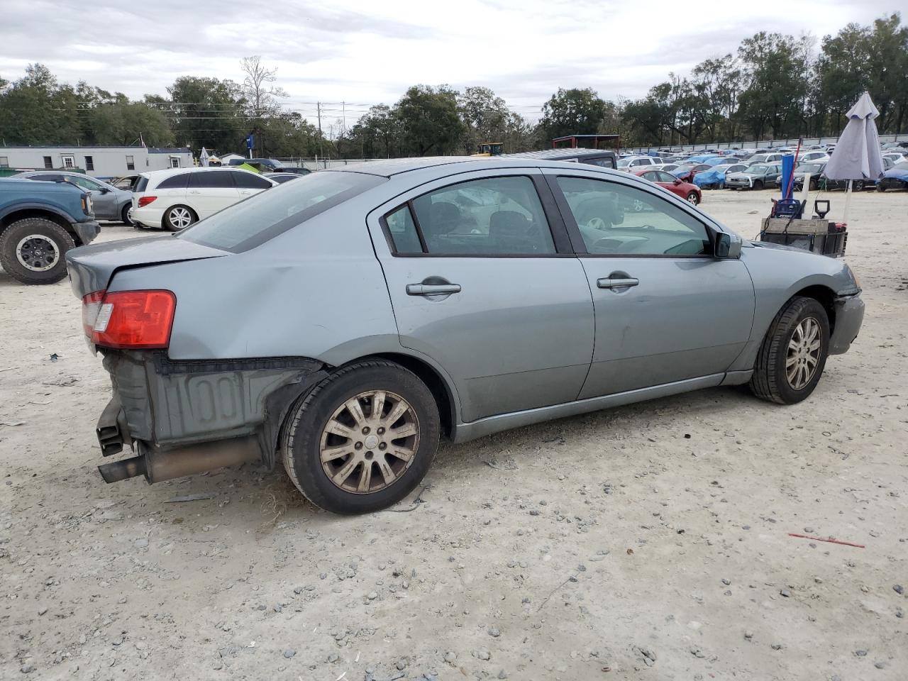 2009 Mitsubishi Galant VIN 4A3AB36F39E035060 Copart auction photo, all over damage thumbnail 3