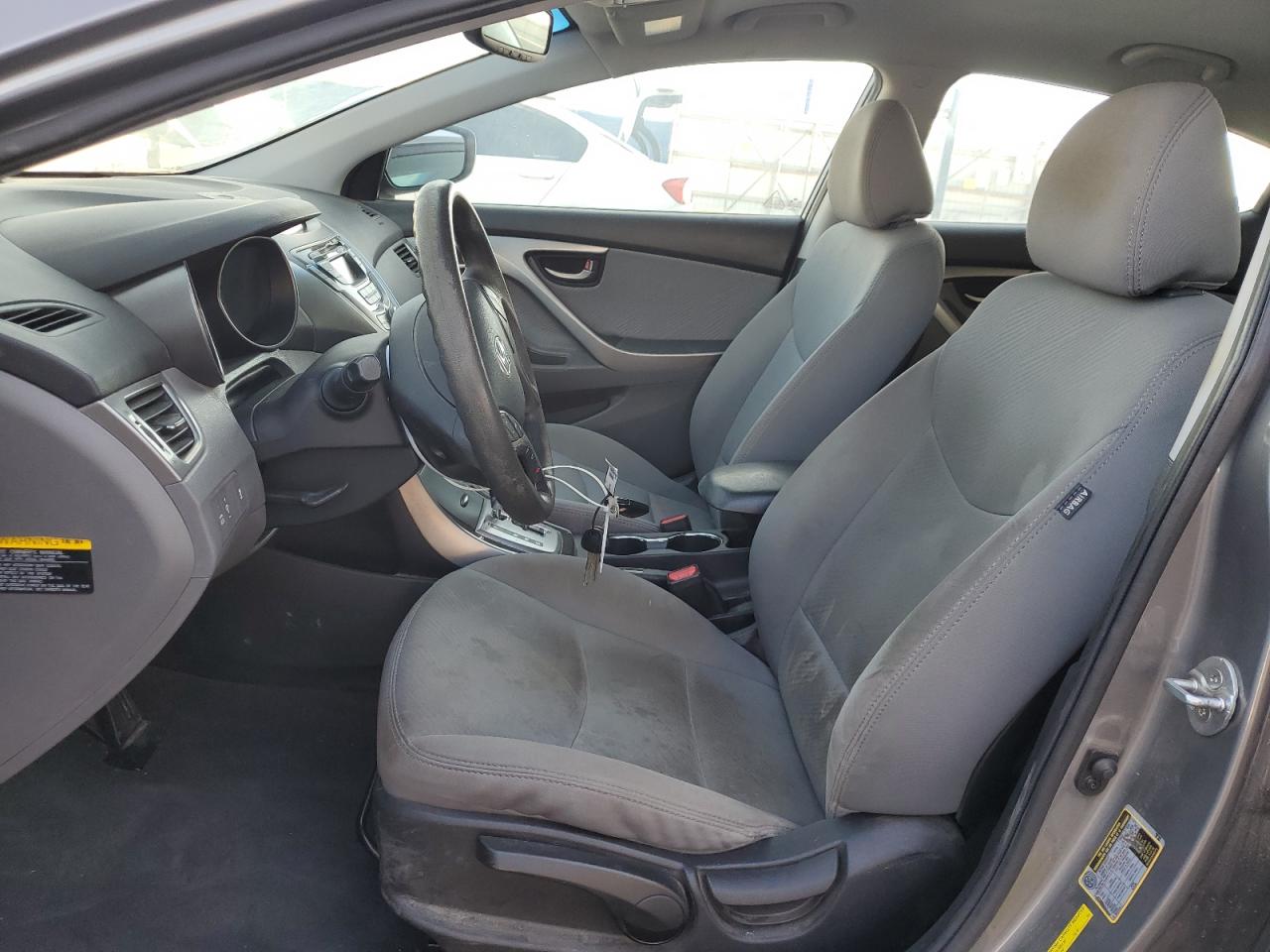 2013 Hyundai Elantra VIN 5NPDH4AE0DH200817 Copart auction photo, mechanical damage thumbnail 7