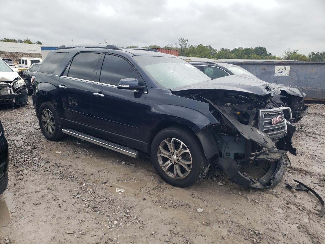 2016 GMC Acadia VIN 1GKKRRKD5GJ160046 Copart auction photo, front end damage thumbnail 4