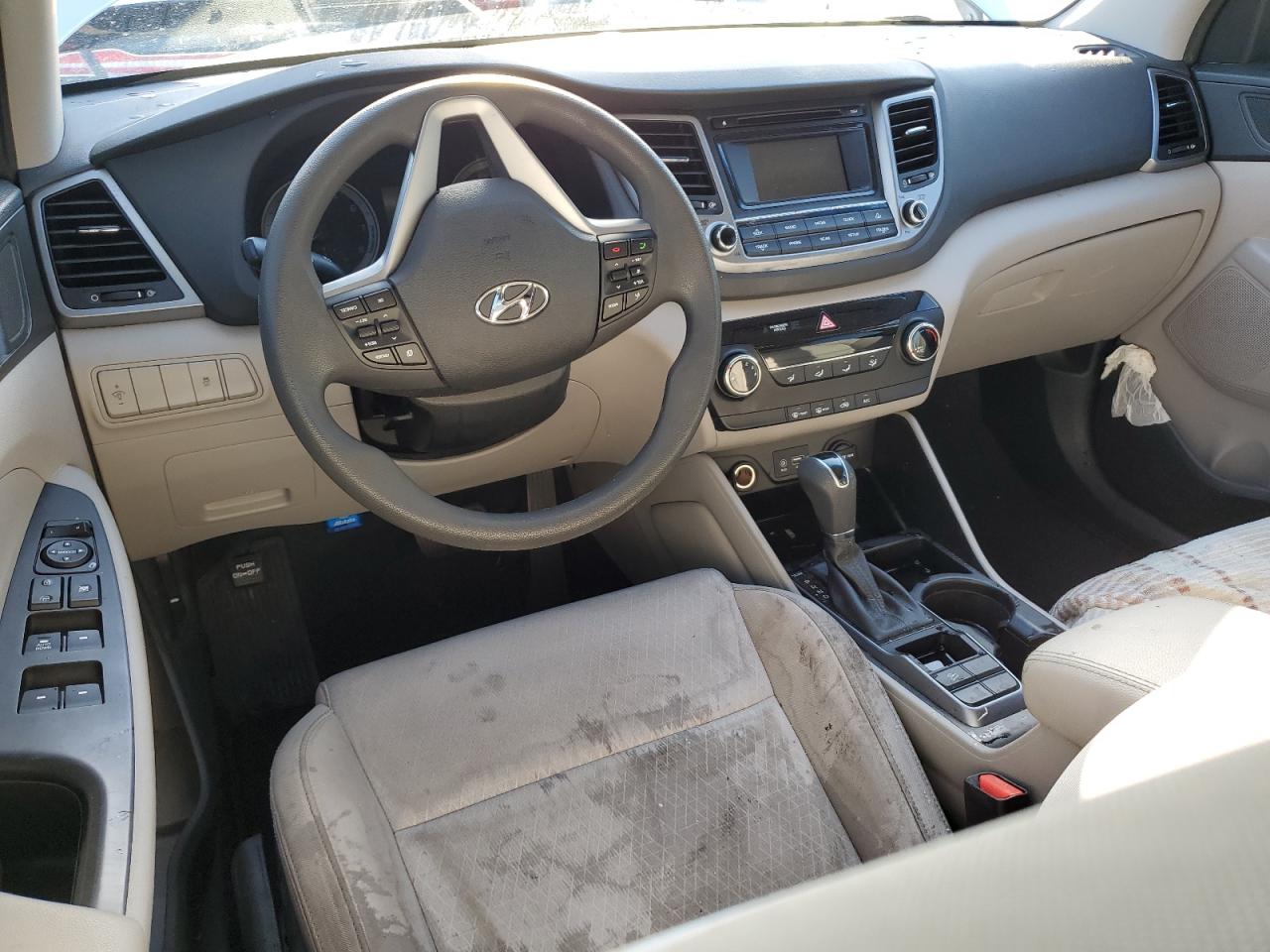 2017 Hyundai Tucson VIN KM8J23A45HU385363 Copart auction photo, water/flood damage thumbnail 8