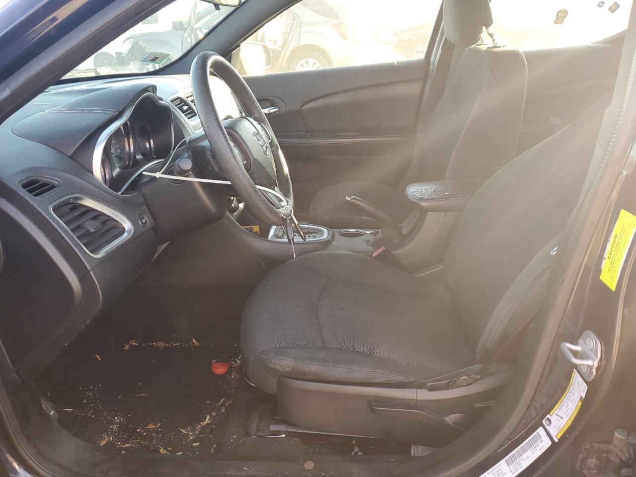 2014 Dodge Avenger VIN 1C3CDZAB3EN221662 Copart auction photo, front end damage thumbnail 7