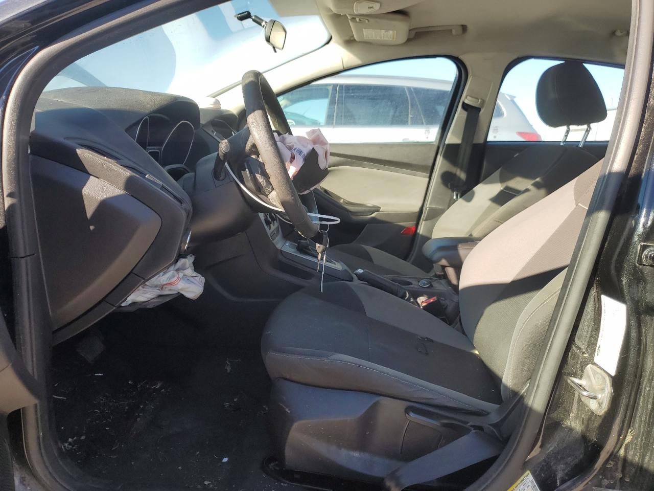 2014 Ford Focus VIN 1FADP3F21EL350661 Copart auction photo, front end damage thumbnail 7