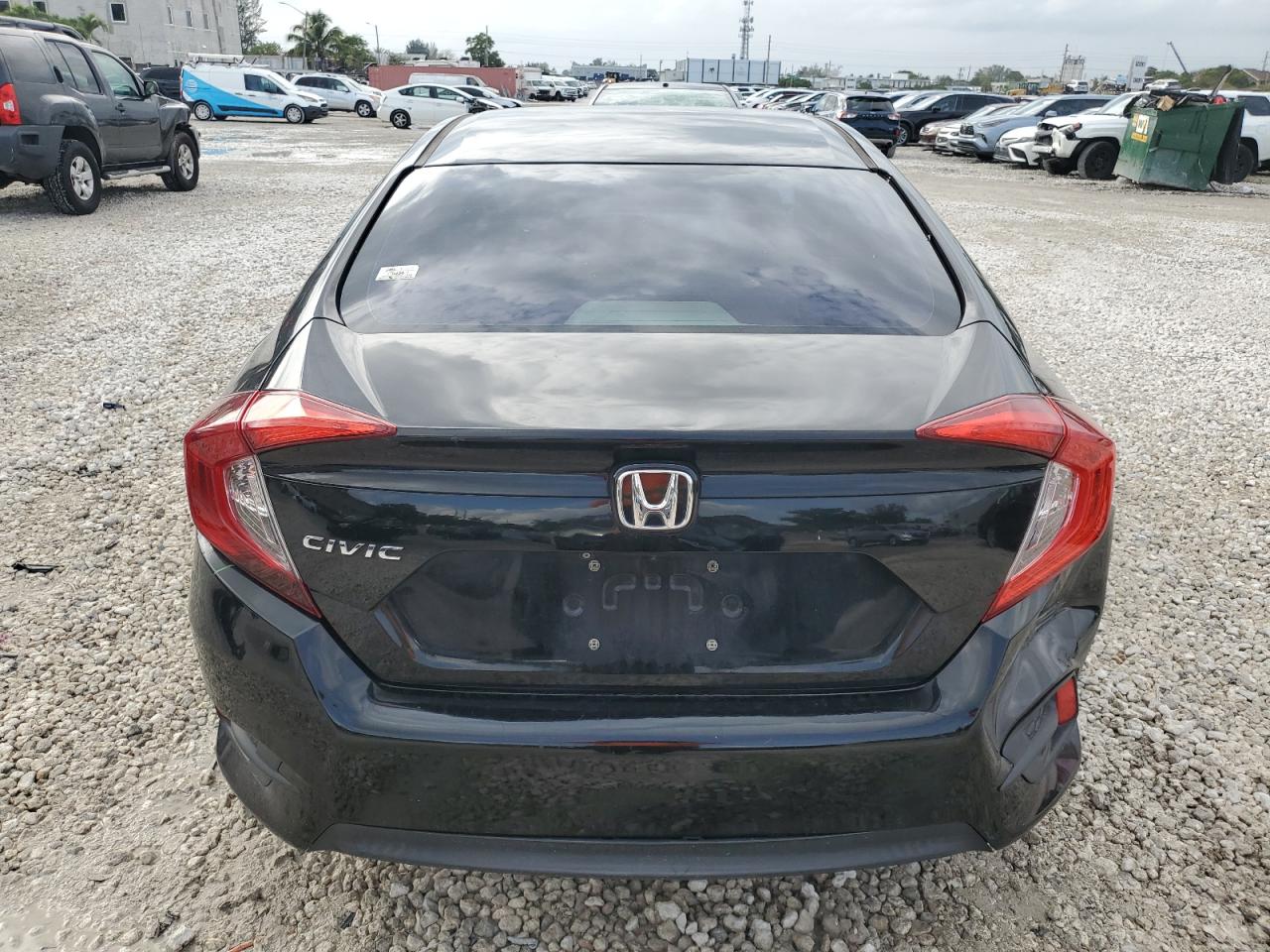 2016 Honda Civic VIN 19XFC2F58GE026685 Copart auction photo, front end damage thumbnail 6