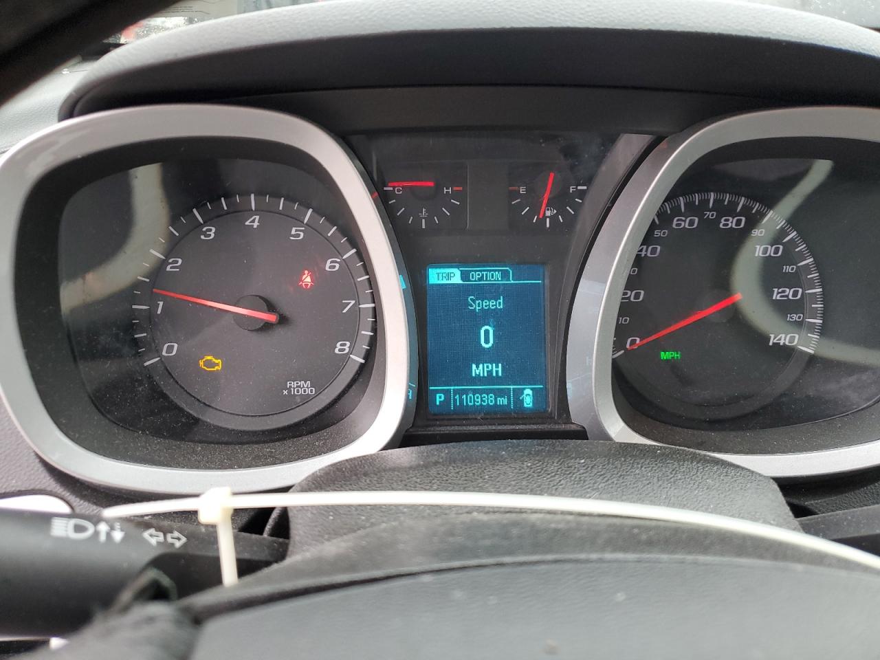 2013 Chevrolet Equinox VIN 2GNFLEEK5D6388534 Copart auction photo, front end / mechanical damage thumbnail 9