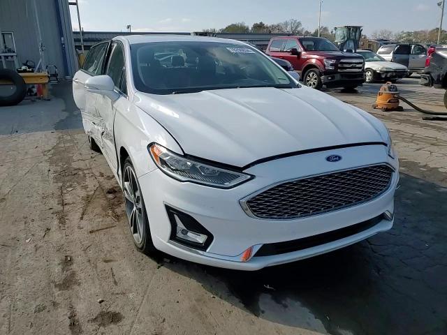 2020 Ford Fusion VIN 3FA6P0D98LR193863 Copart auction photo, side damage thumbnail 13