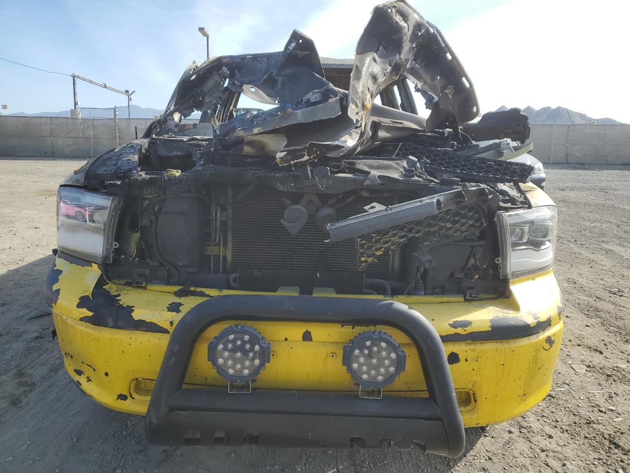 2011 Dodge RAM VIN 1D7RB1GP0BS523896 Copart auction photo, burn damage thumbnail 5