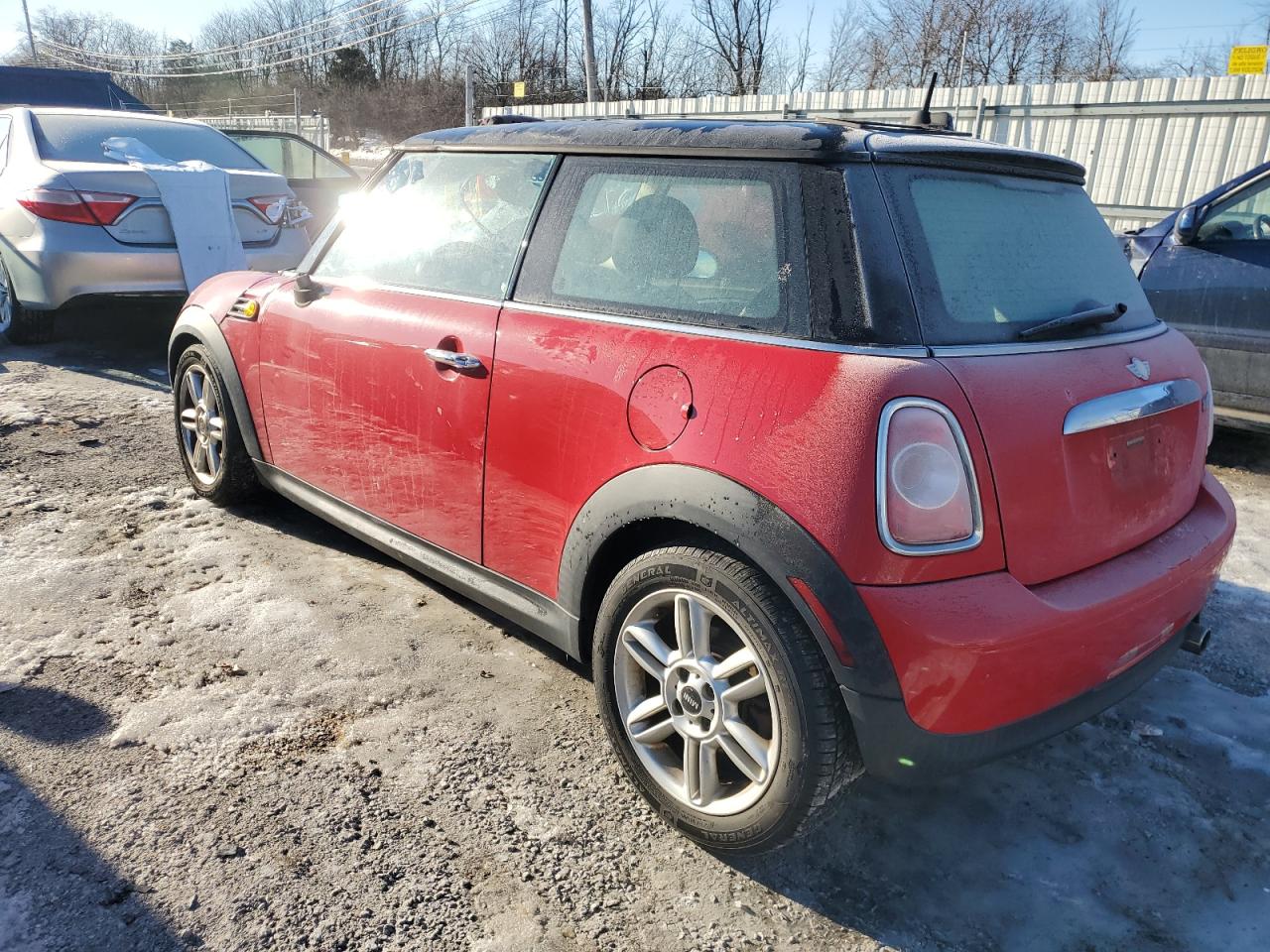 2012 MINI Cooper VIN WMWSU3C5XCT184997 Copart auction photo, front end damage thumbnail 2