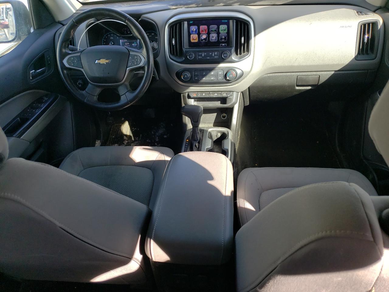 2017 Chevrolet Colorado VIN 1GCGTCENXH1236415 Copart auction photo, hail / rear end damage thumbnail 8