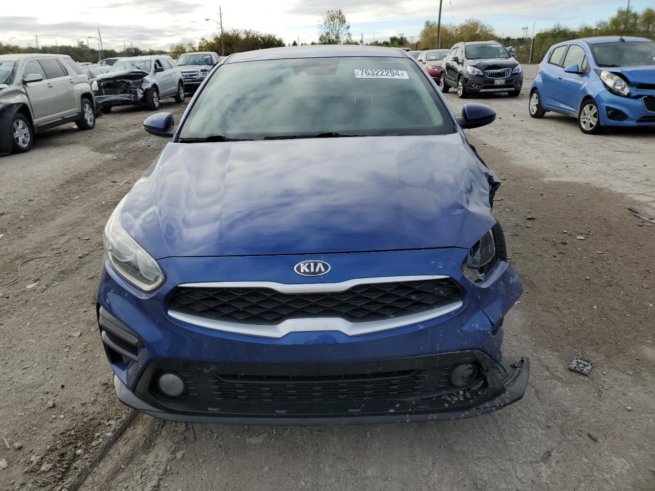 2021 KIA Forte VIN 3KPF24AD1ME369556 Copart auction photo, front end / undercarriage damage thumbnail 5