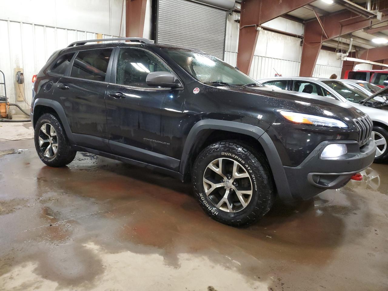2014 Jeep Cherokee VIN 1C4PJMBS1EW149779 Copart auction photo, side damage thumbnail 4