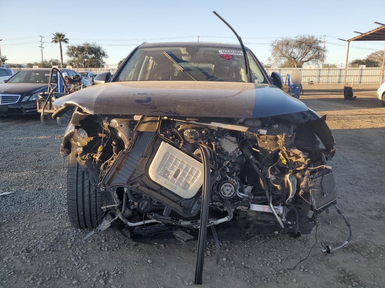 2018 Audi Q7 VIN WA1VAAF70JD034991 Copart auction photo, front end damage thumbnail 5