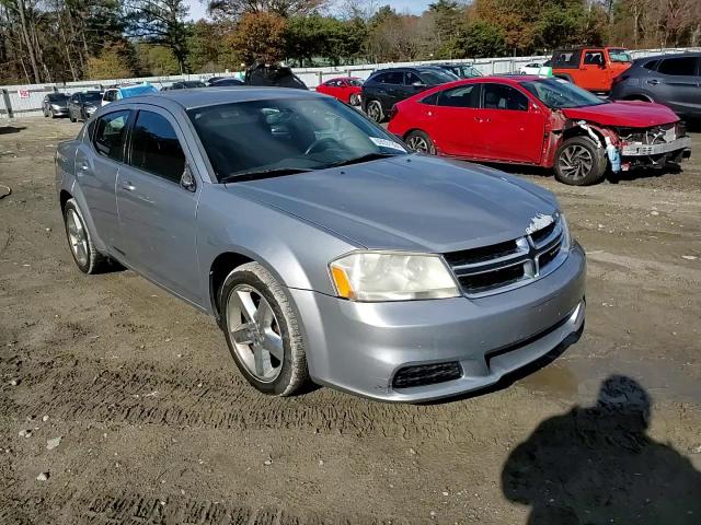 2013 Dodge Avenger VIN 1C3CDZAB1DN688545 Copart auction photo, front end / side damage thumbnail 11