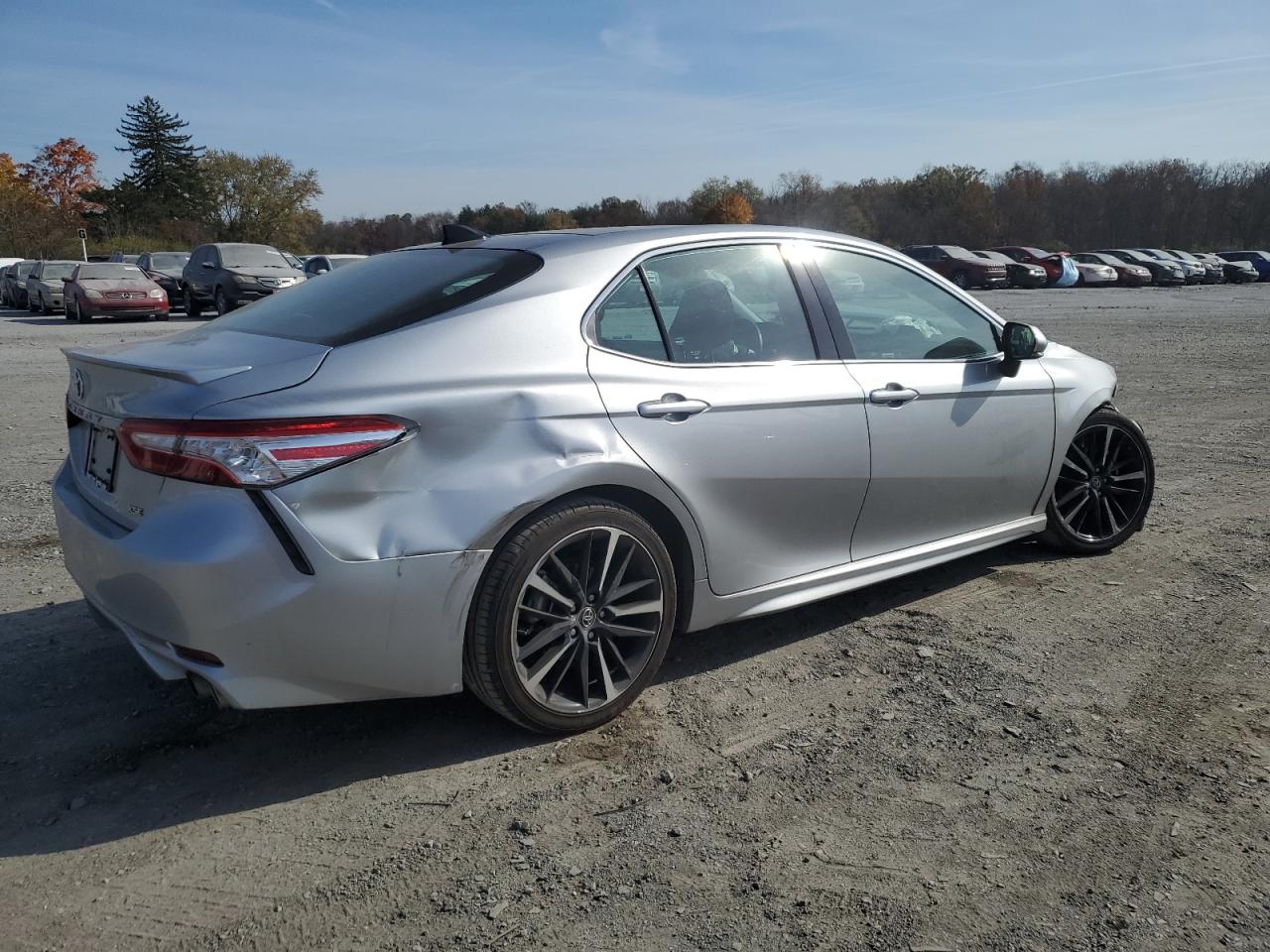 2020 Toyota Camry VIN 4T1K61AK4LU873210 Copart auction photo, front end / rear end damage thumbnail 3