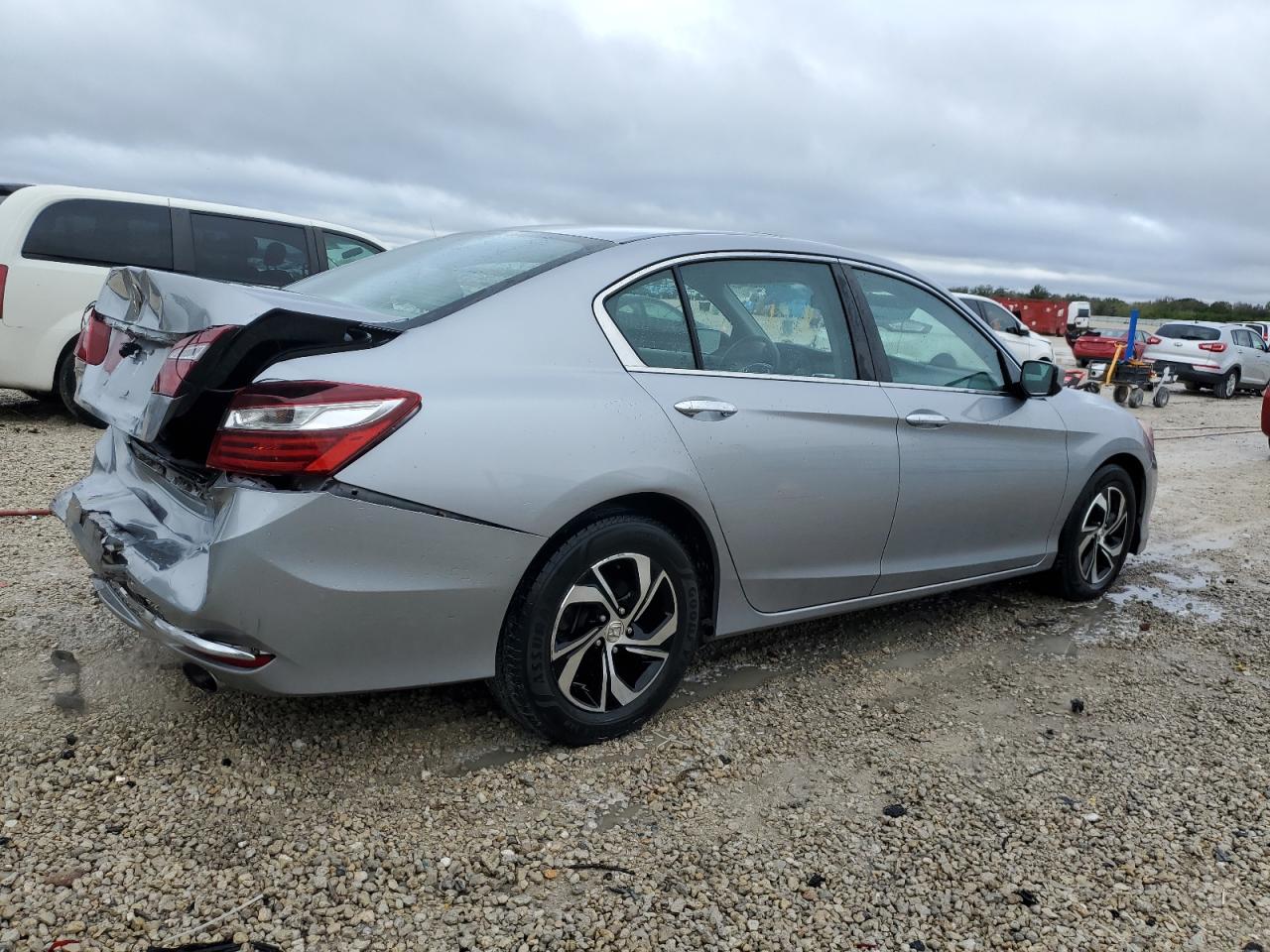 2016 Honda Accord VIN 1HGCR2F38GA121834 Copart auction photo, rear end damage thumbnail 3