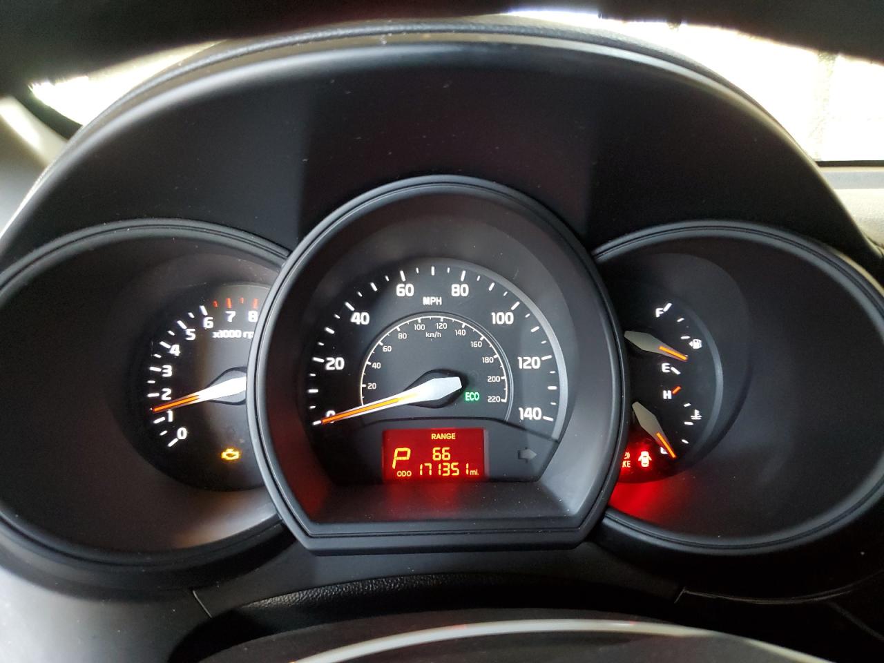2016 KIA Rio VIN KNADM4A33G6640312 Copart auction photo, mechanical damage thumbnail 9