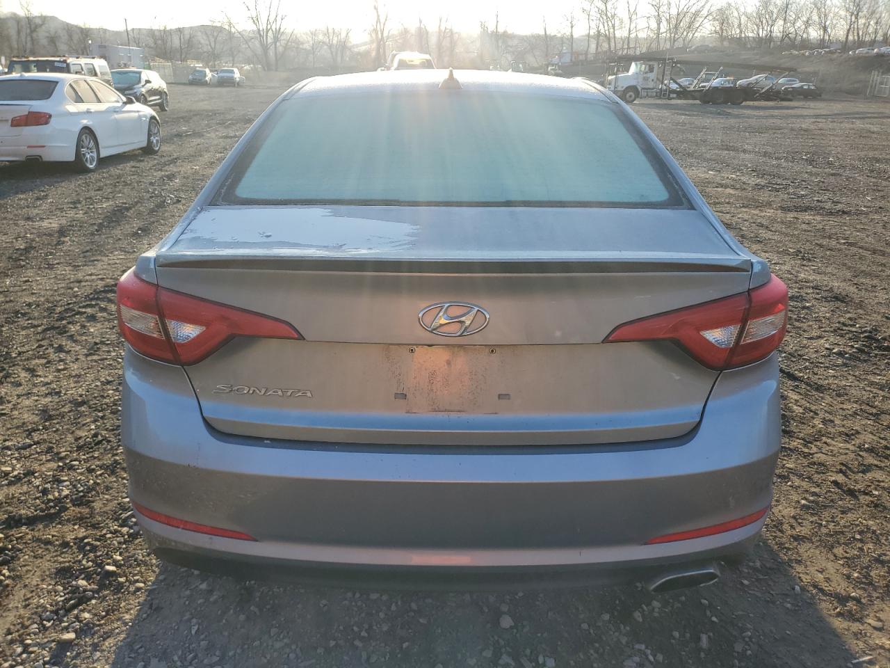 2016 Hyundai Sonata VIN 5NPE24AF6GH290168 Copart auction photo, front end / minor dent/scratches damage thumbnail 6