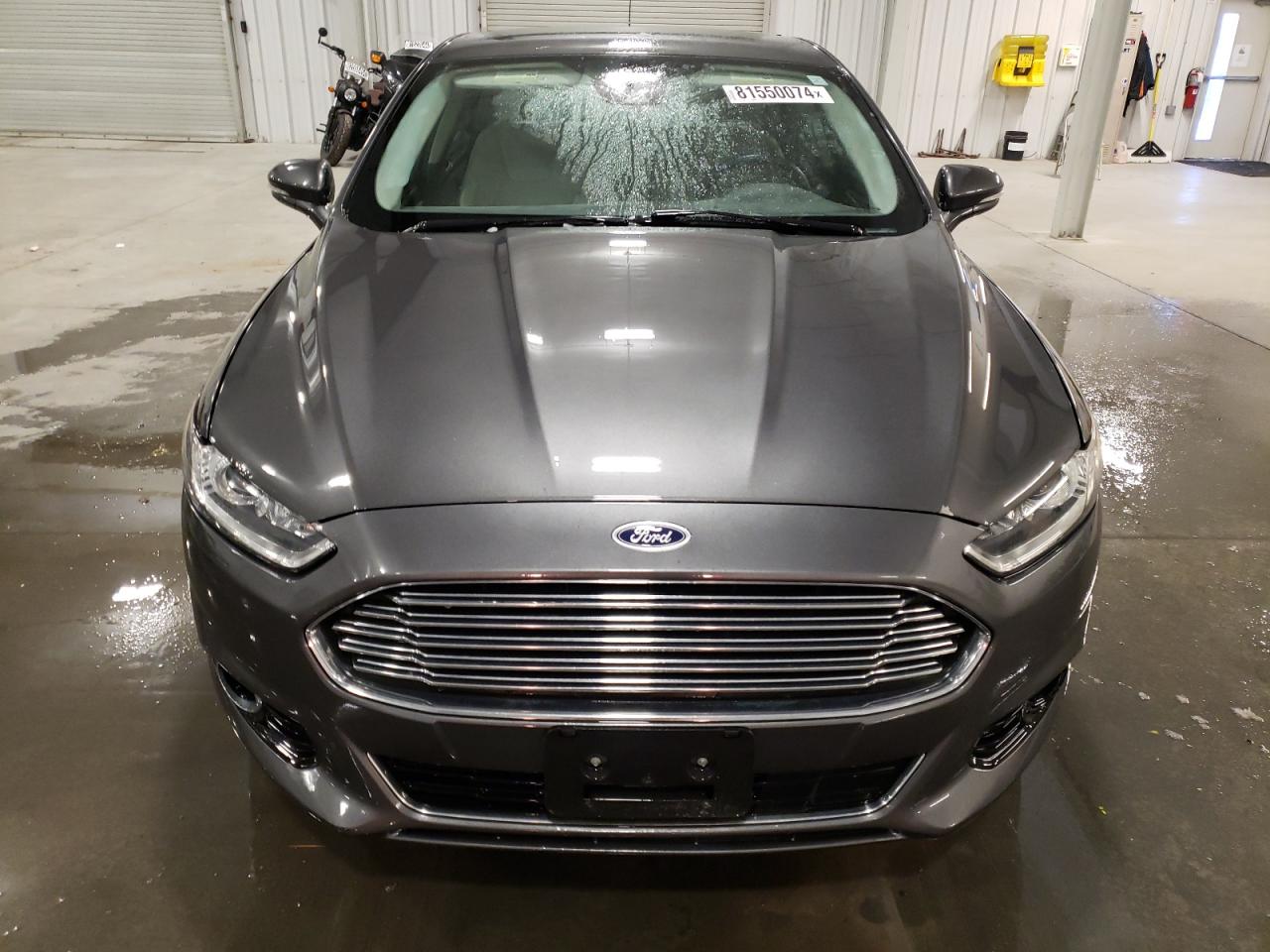 2016 Ford Fusion VIN 3FA6P0K95GR225452 Copart auction photo, side damage thumbnail 5