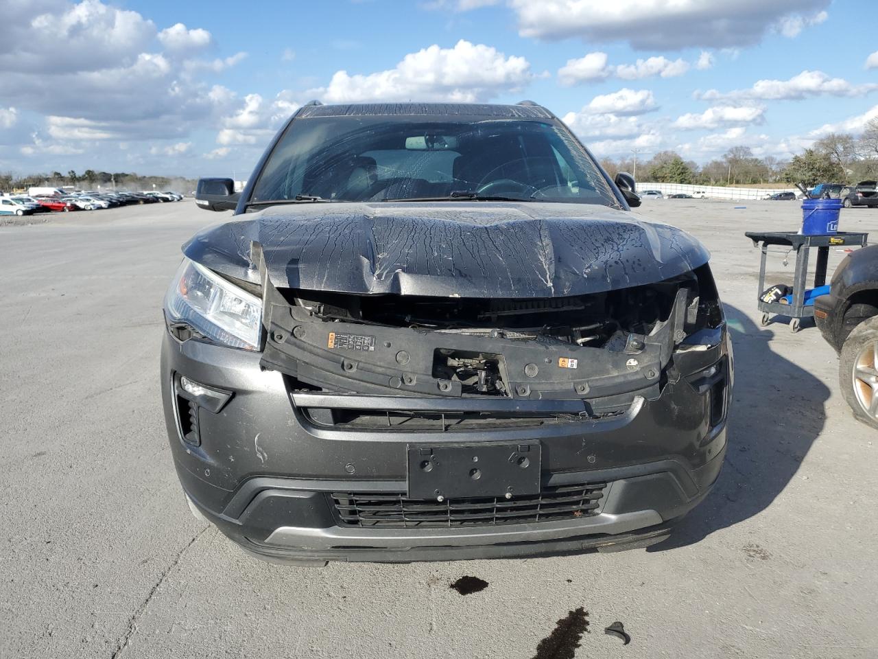 2018 Ford Explorer VIN 1FM5K7D86JGC51599 Copart auction photo, front end damage thumbnail 5
