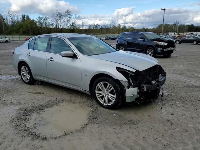 2015 Infiniti Q40 VIN JN1CV6AR3FM651013 Copart auction photo, front end damage thumbnail 11