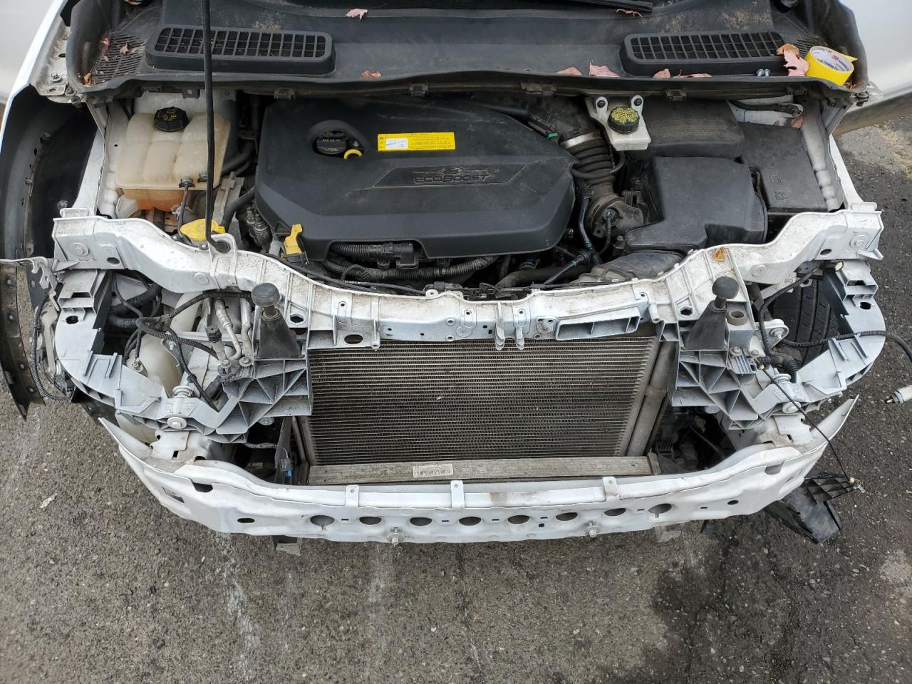 2015 Ford Escape VIN 1FMCU9GX2FUB50066 Copart auction photo, front end damage thumbnail 11