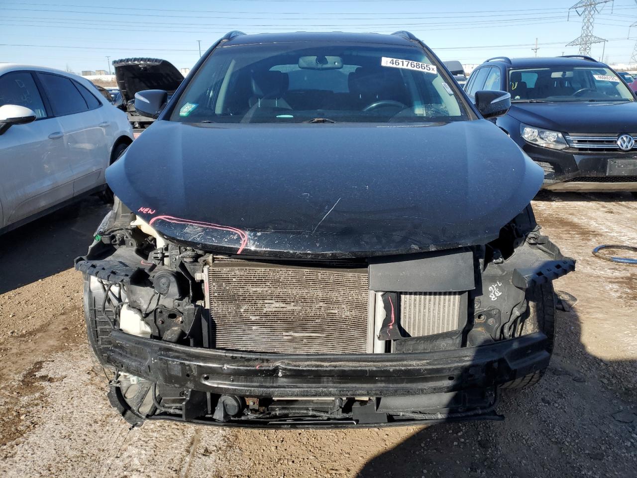 2013 Hyundai Santa Fe VIN 5XYZUDLA8DG110270 Copart auction photo, front end damage thumbnail 5