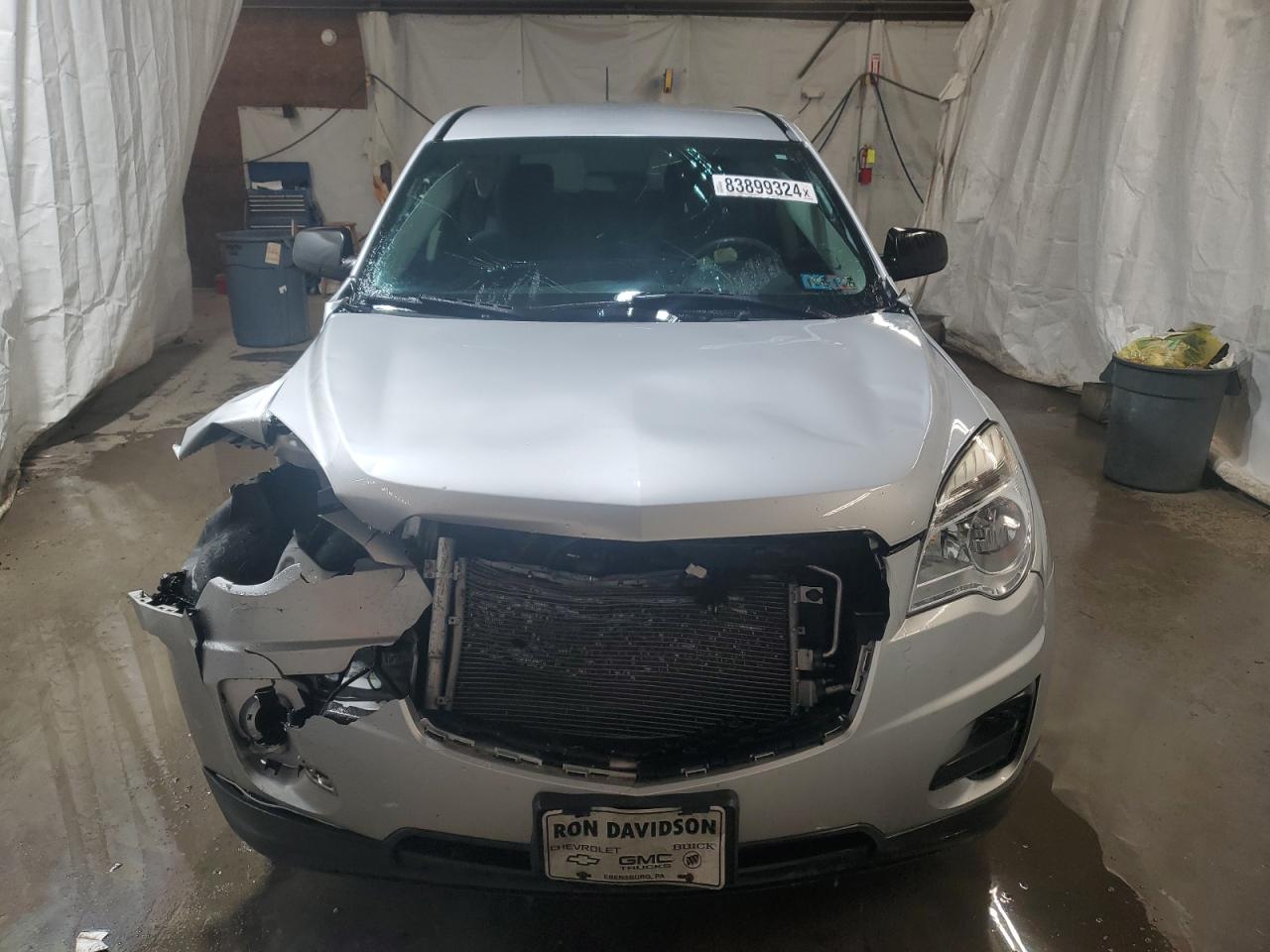 2015 Chevrolet Equinox VIN 2GNFLEEK0F6274699 Copart auction photo, front end / side damage thumbnail 5