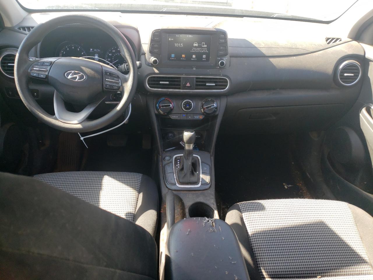 2019 Hyundai Kona VIN KM8K12AA0KU273763 Copart auction photo, front end damage thumbnail 8
