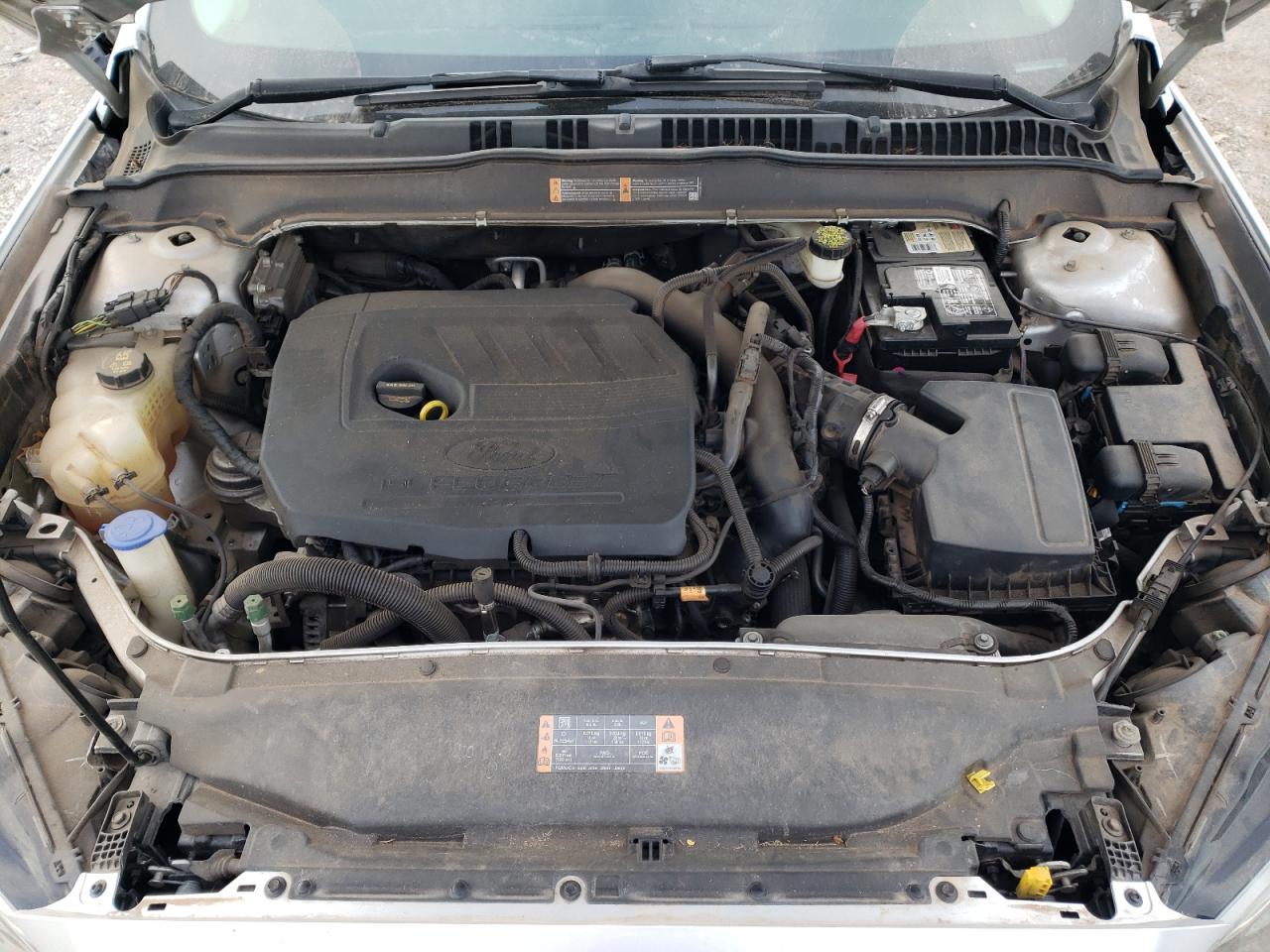 2017 Ford Fusion VIN 3FA6P0HD3HR206461 Copart auction photo, side damage thumbnail 13