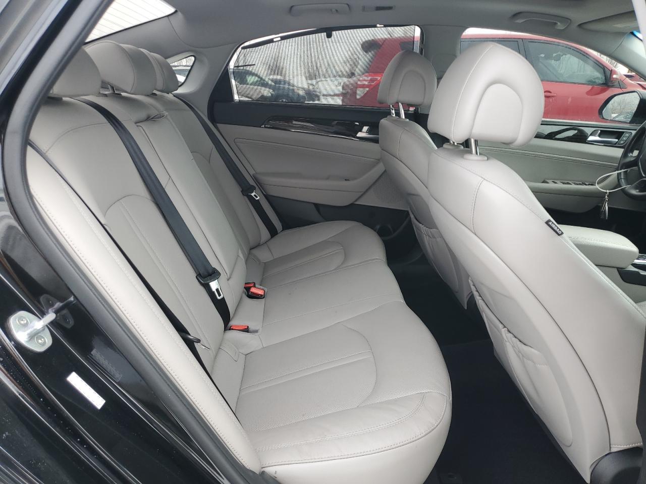2017 Hyundai Sonata VIN KMHE34L15HA051844 Copart auction photo, rear end damage thumbnail 10