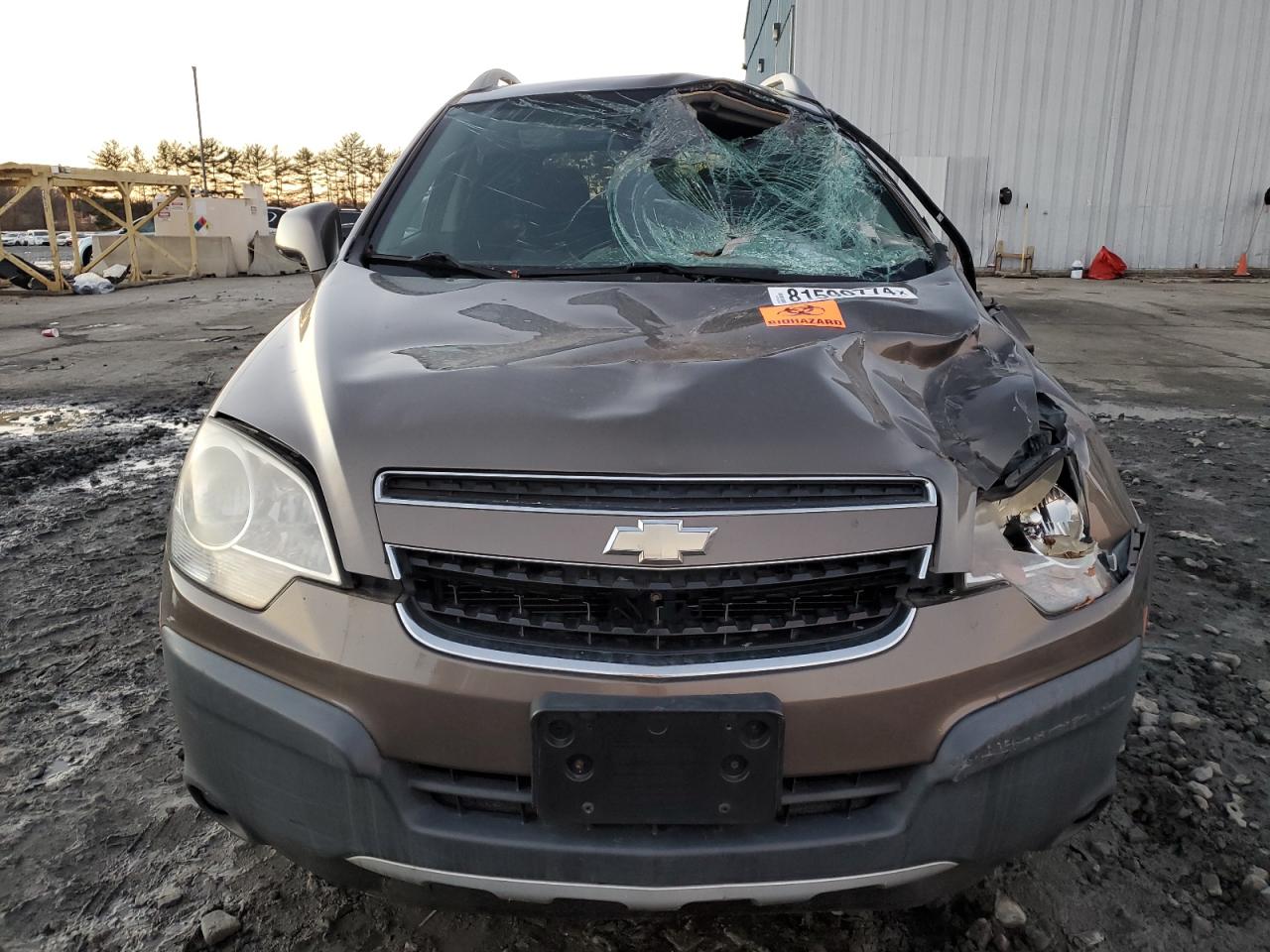 2014 Chevrolet Captiva VIN 3GNAL2EK7ES582557 Copart auction photo, front end damage thumbnail 5