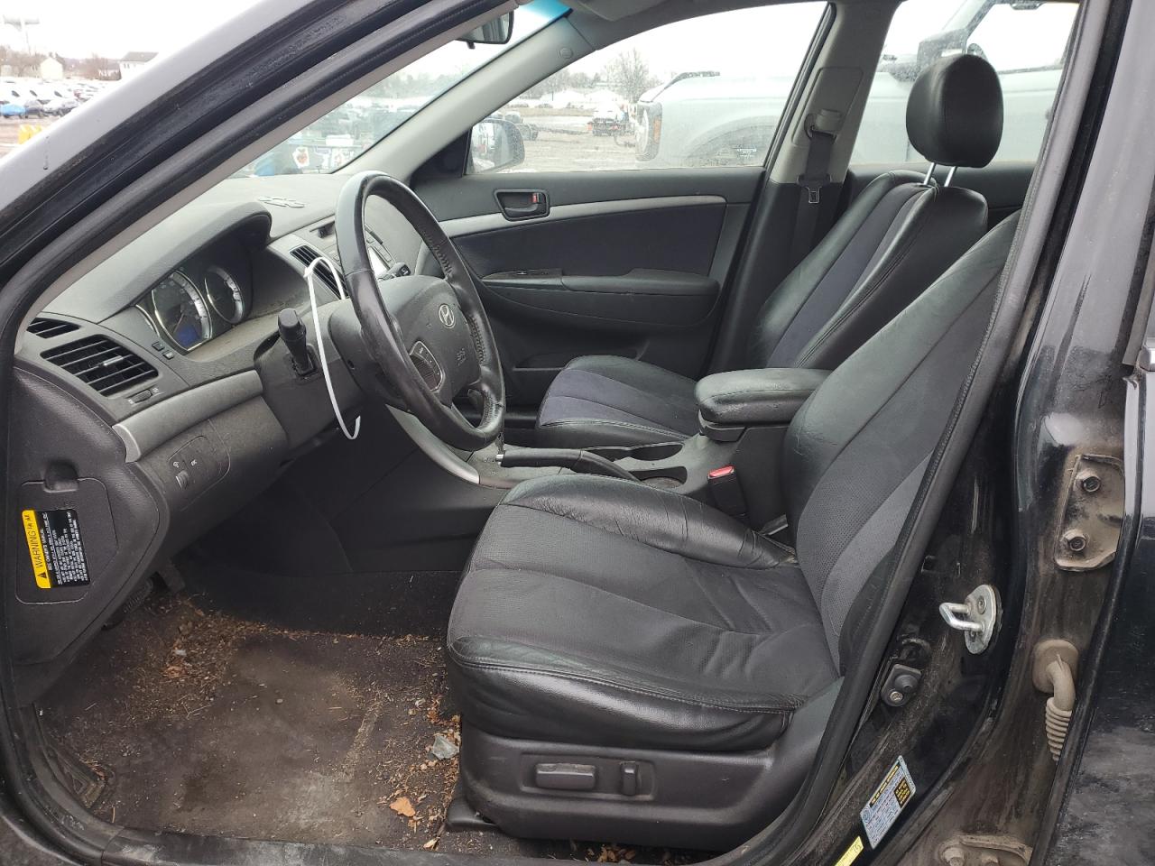 2009 Hyundai Sonata VIN 5NPEU46C89H508297 Copart auction photo, front end / rear end damage thumbnail 7