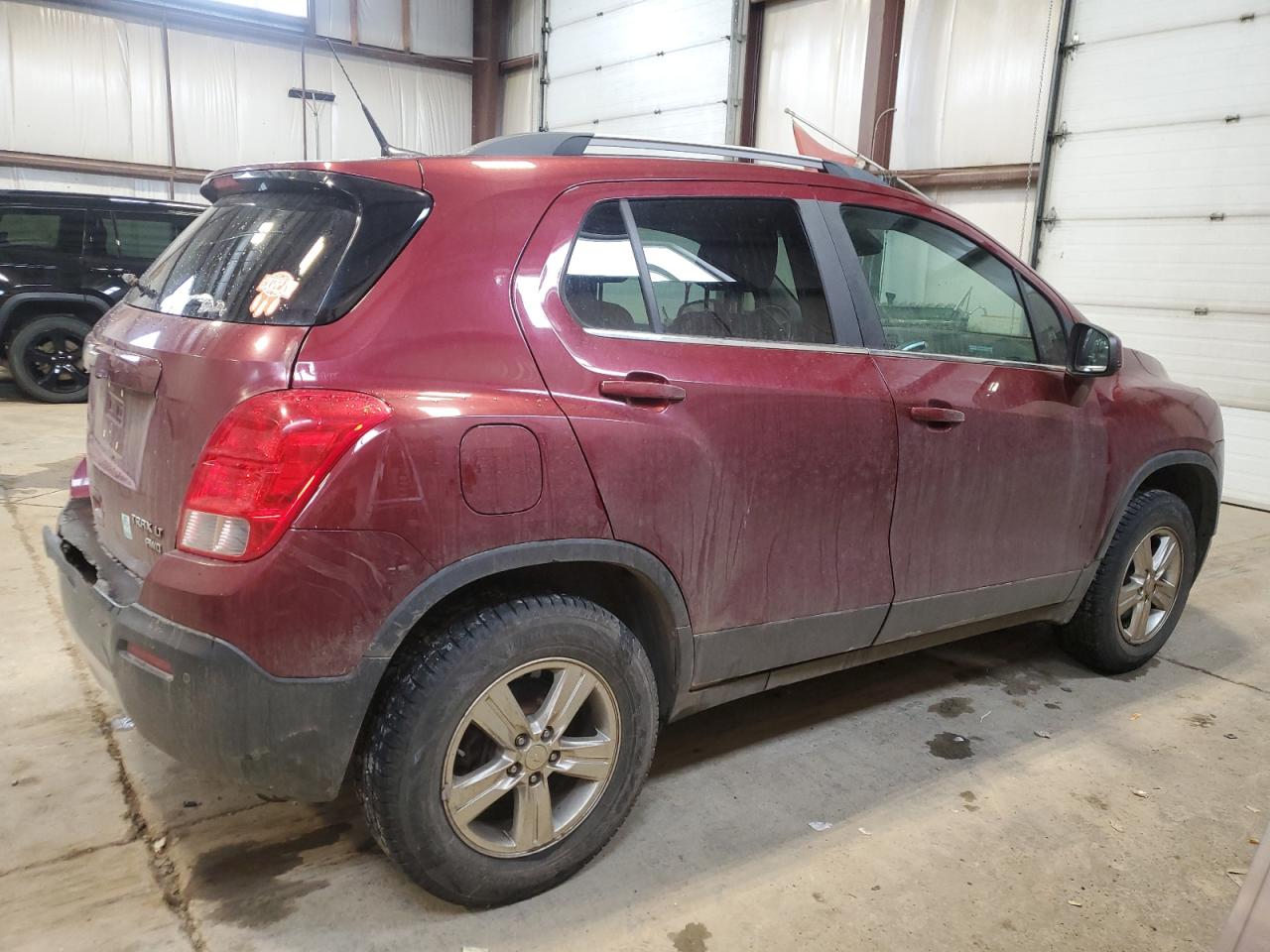 2014 Chevrolet Trax VIN 3GNCJREB2EL220640 Copart auction photo, front end / rear end damage thumbnail 3