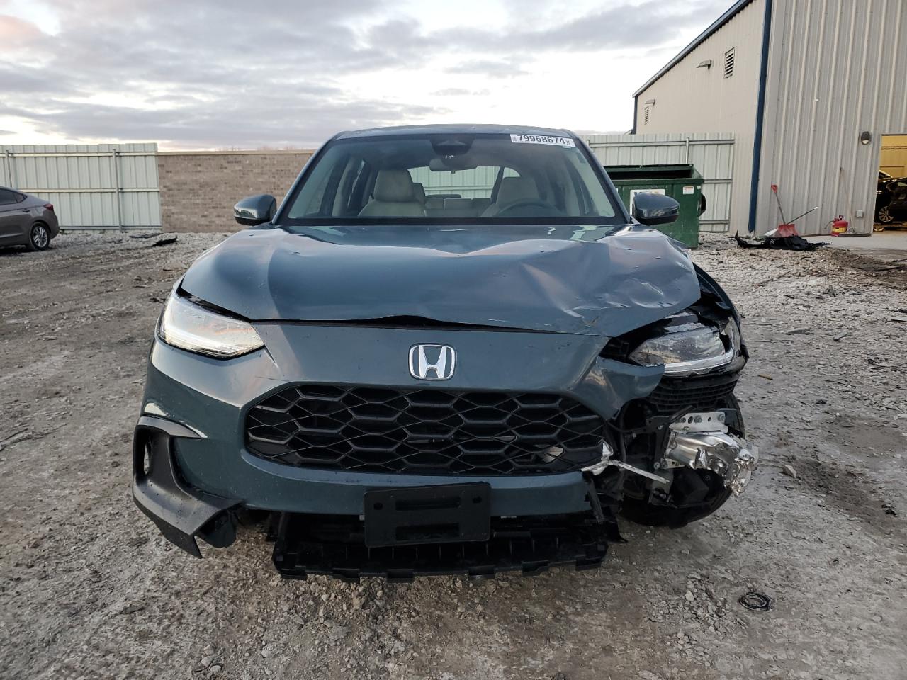 2024 Honda HR-V VIN 3CZRZ2H33RM703359 Copart auction photo, front end damage thumbnail 5