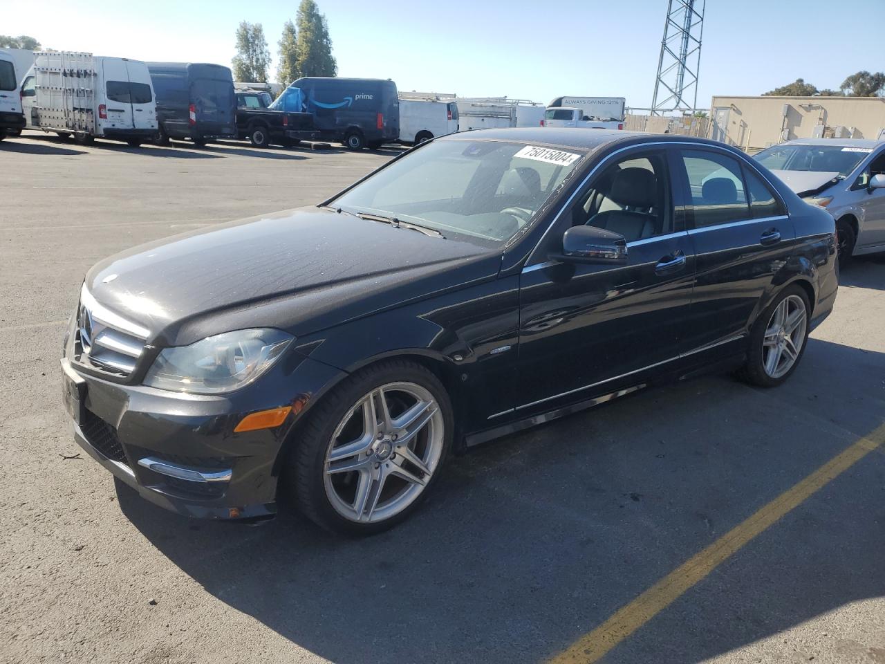 2012 Mercedes-Benz C-klasse VIN WDDGF5HB6CR199867