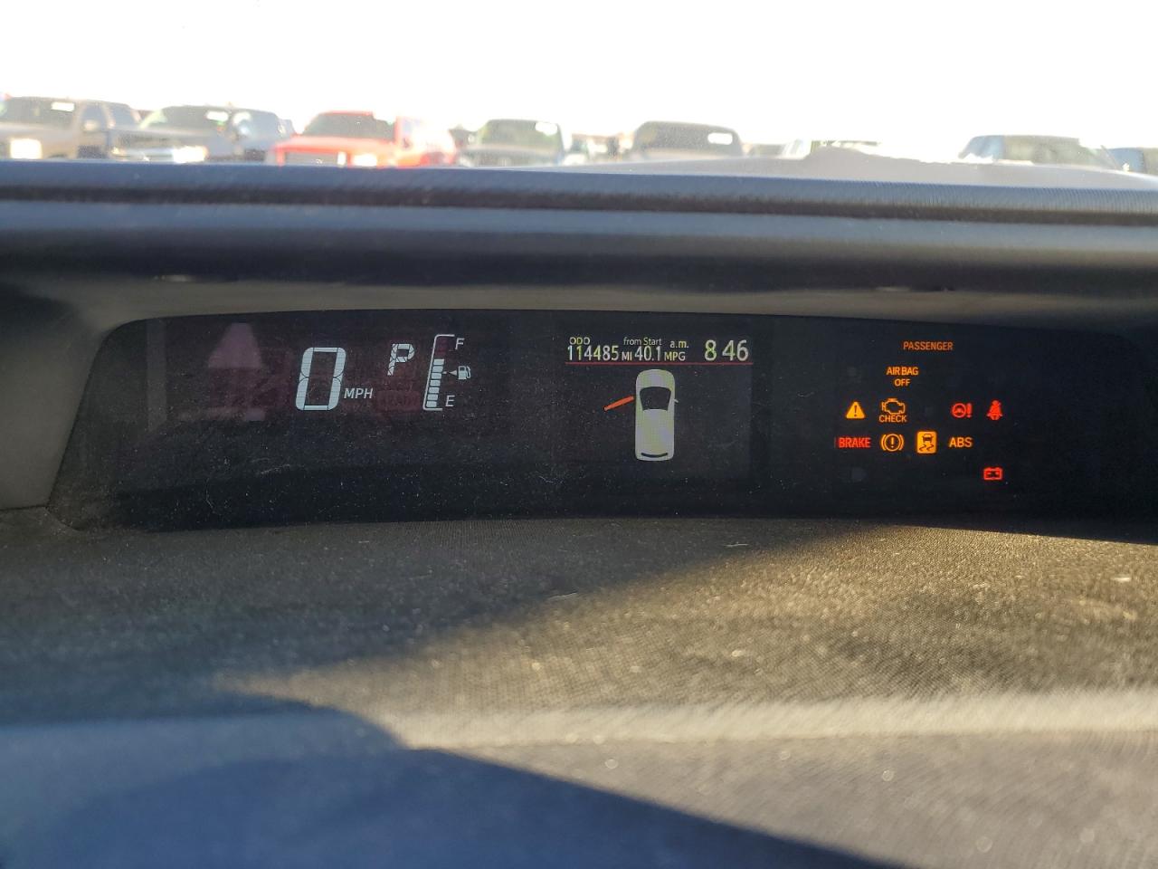 2015 Toyota Prius VIN JTDKDTB32F1585835 Copart auction photo, front end damage thumbnail 9