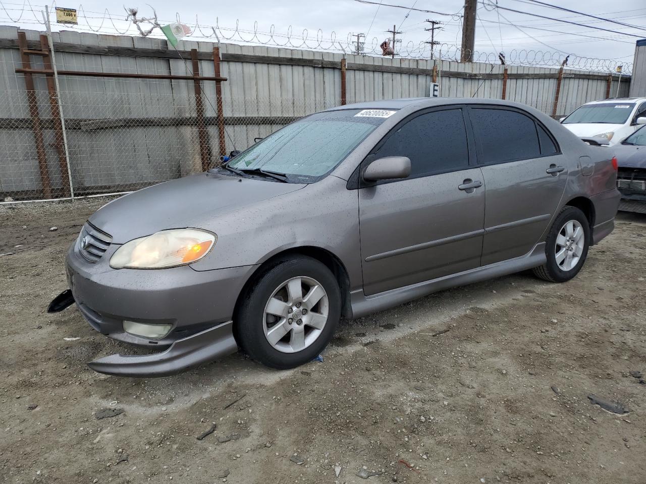 2004 Toyota Corolla VIN 1NXBR32E24Z250813