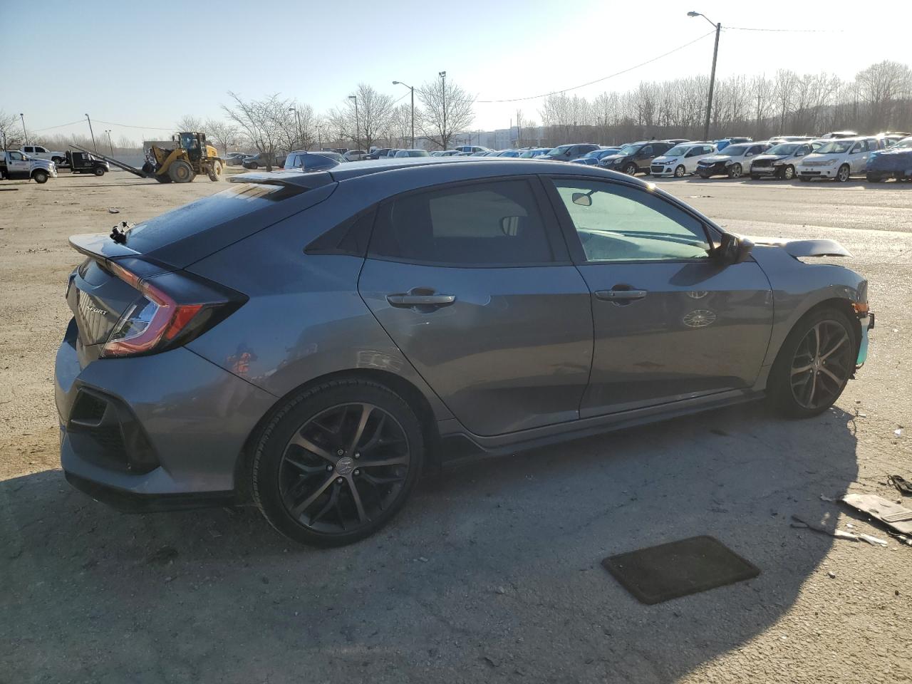 2020 Honda Civic VIN SHHFK7H44LU420496 Copart auction photo, front end damage thumbnail 3