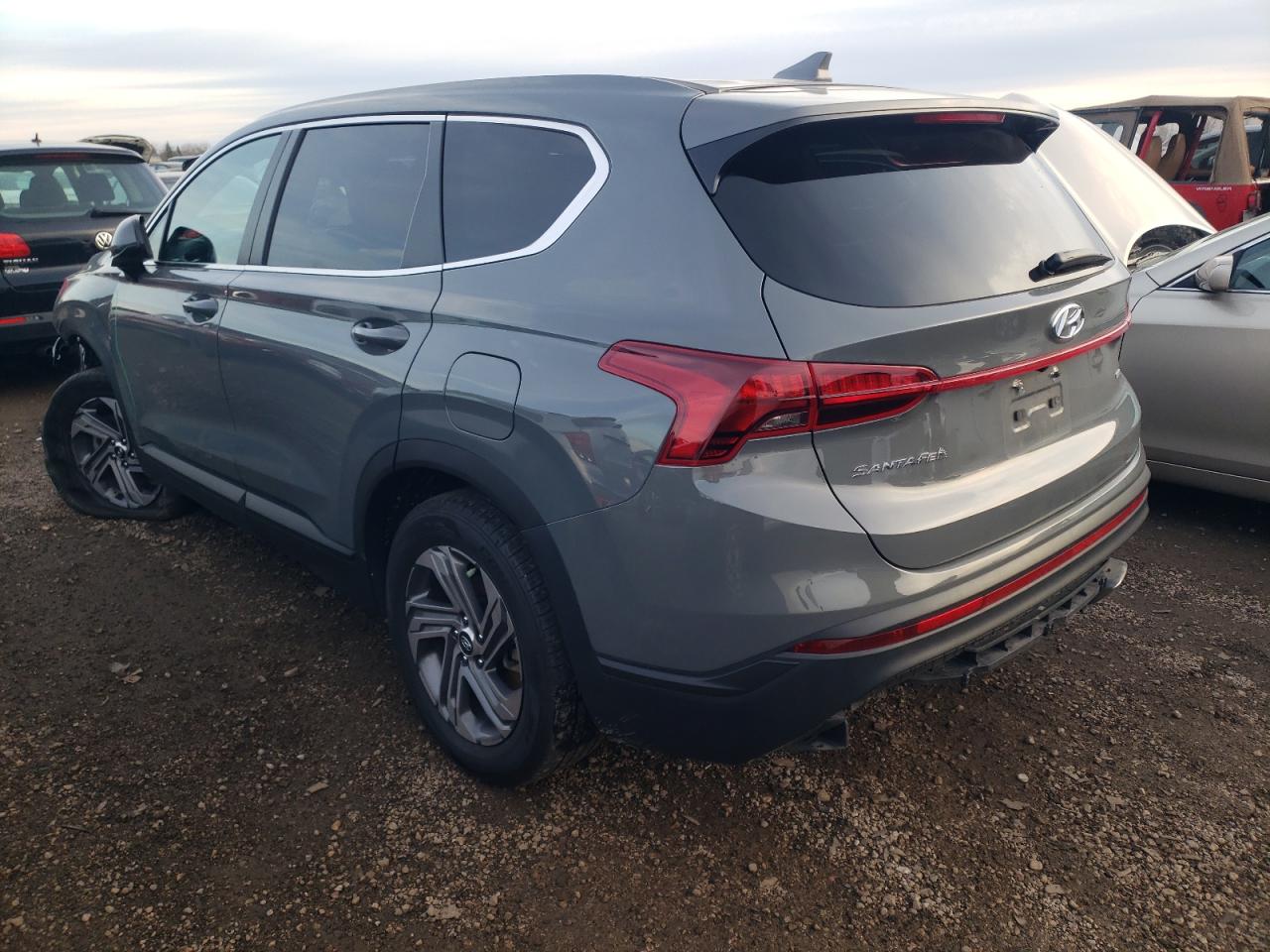 2023 Hyundai Santa Fe VIN 5NMS1DAJ5PH629123 Copart auction photo, front end damage thumbnail 2