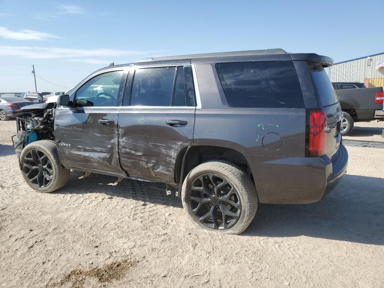 2017 Chevrolet Tahoe VIN 1GNSCAKCXHR250647 Copart auction photo, side damage thumbnail 2