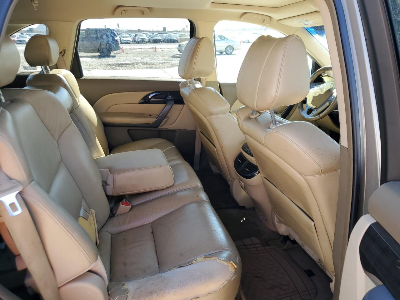 2008 Acura MDX VIN 2HNYD28218H518029 Copart auction photo, front end / side damage thumbnail 11