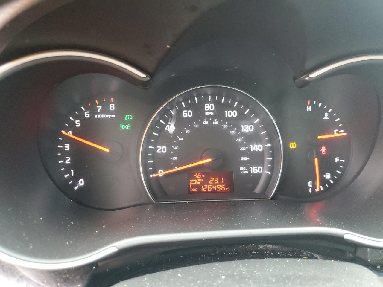 2014 KIA Sorento VIN 5XYKT3A66EG427818 Copart auction photo, burn / burn - interior damage thumbnail 9