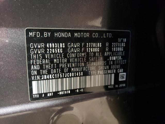 2018 Acura RLX VIN JH4KC1F57JC001458 Copart auction photo, rear end / front end damage thumbnail 13
