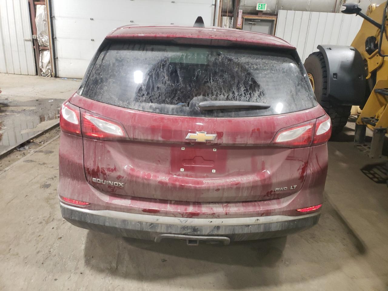 2020 Chevrolet Equinox VIN 3GNAXUEV3LS613696 Copart auction photo, side damage thumbnail 6
